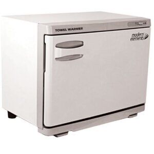 White Large Hot Towel Warmer by Modern Elements